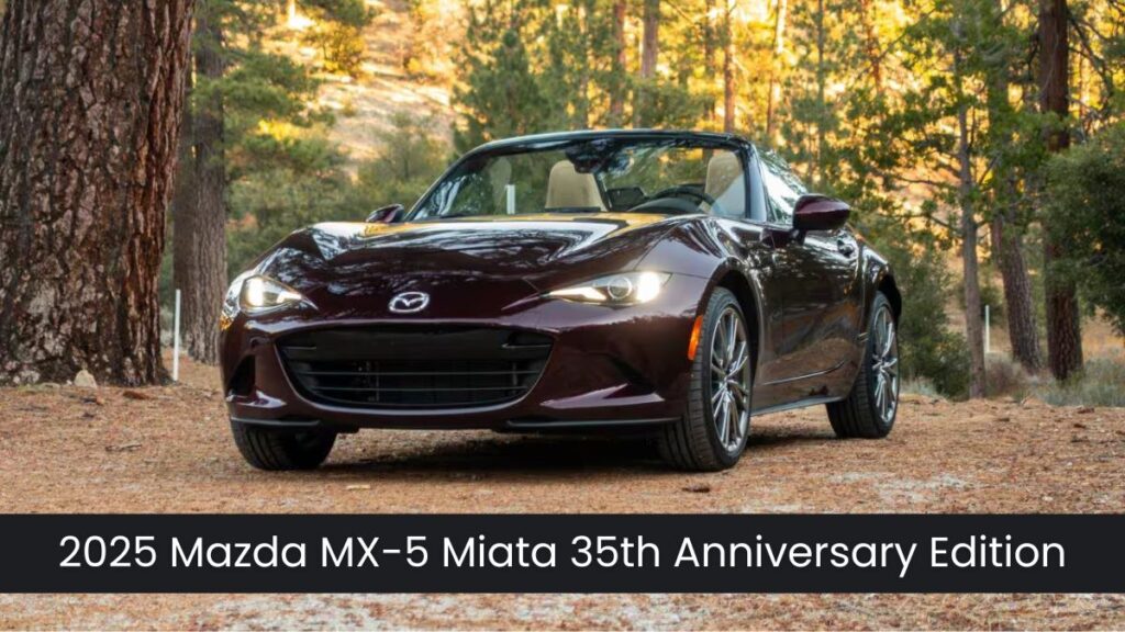 2025 Mazda MX-5 Miata 35th Anniversary Edition