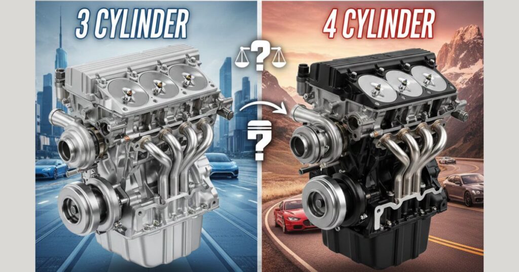 3-Cylinder vs 4-Cylinder Engine Which One Is Better for You