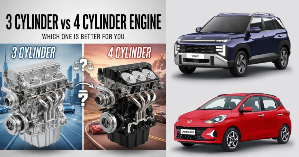 3-Cylinder vs 4-Cylinder Engine  Which One Is Better for You