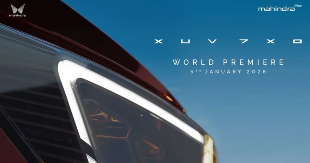 Mahindra Auto Today Announced the Name of its upcoming premium SUV Mahindra XUV 7XO