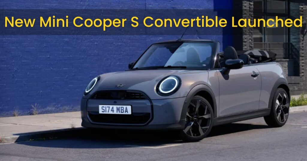 New Mini Cooper S Convertible Launched at ₹58.50 Lakh in India